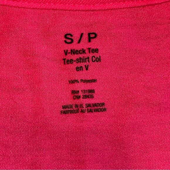 D23 Disney Mickey Mouse band leader glitter design pink v-neck T-shirt Small EUC - Picture 3 of 10